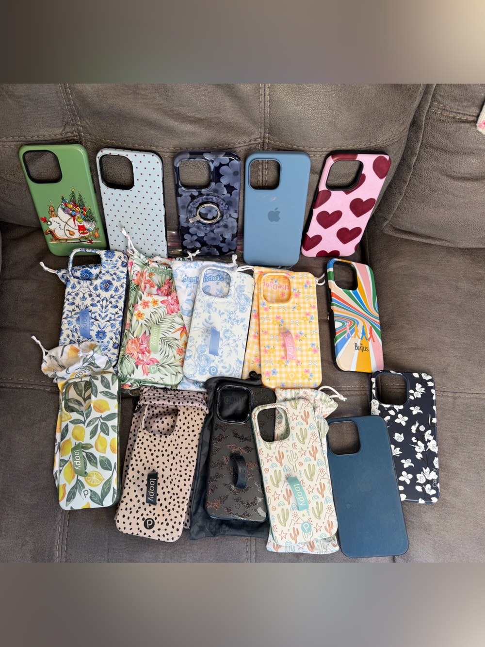 Loopy Case and other brands sorted Green, Blue, Pink & Multi-Pattern Phone Cases